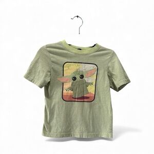 4/20🥳 Green Kids T-Shirt with Character Print